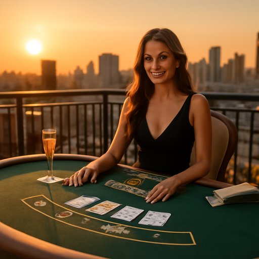 BE999 Live Gaming Table Dealer View